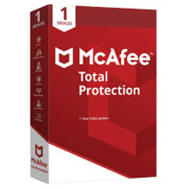 McAfee Total Protection 2025 10 Device 1 Year Antivirus Security